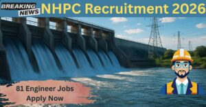 NHPC Recruitment 2026 trainee engineer jobs notification