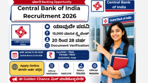 Central Bank of India Recruitment 2026